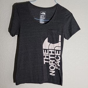 The North Face Womens Shirt Size S Heather Dark Gray